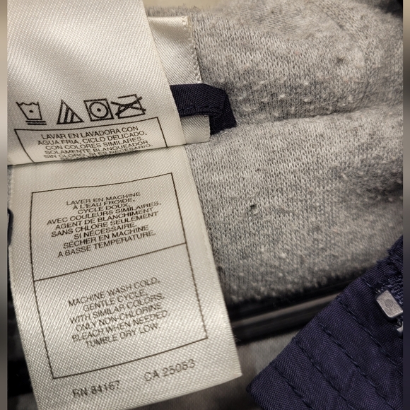 Walt Disneyworld Magical Kingdom jacket navy 90s vintage mens small - Picture 11 of 11